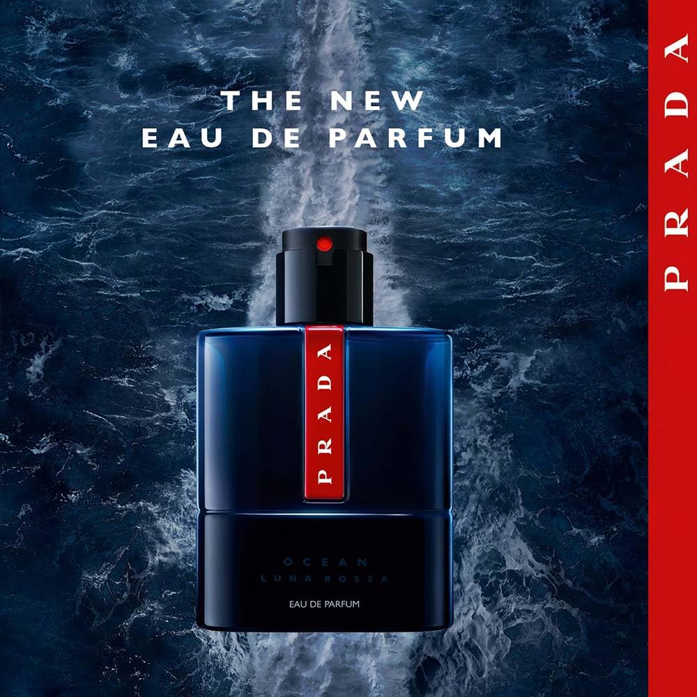 Amazon.com : Prada Luna Rossa Ocean Eau De Parfum Spray for Men